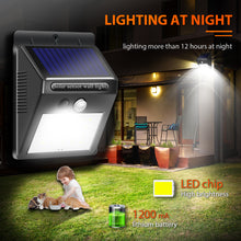 Load image into Gallery viewer, Solar Sensor Light with 20 LED Bulbs