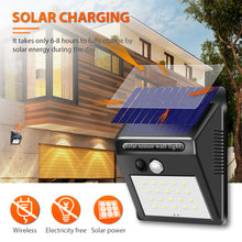 Load image into Gallery viewer, Solar Sensor Light with 20 LED Bulbs